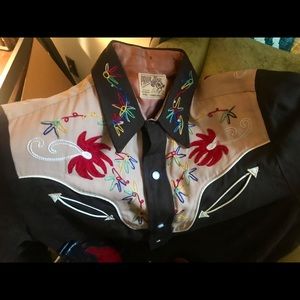 Antique 1940s Prior Denver Western Shirt